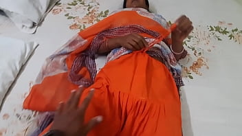 Desi aunty's loud moaning during passionate encounter